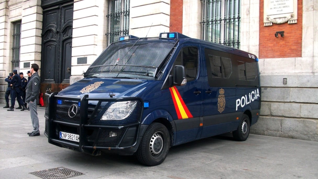 Police espagnole.