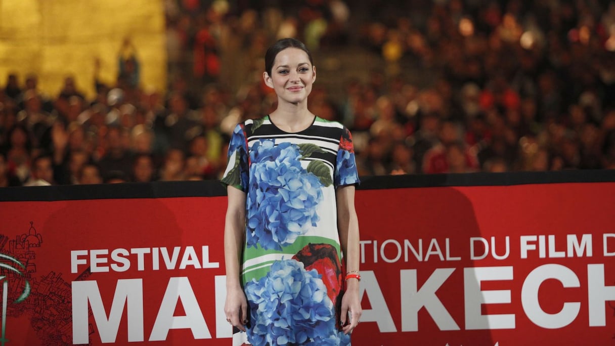 Et c'est une Marion Cotillard évanescente, d'une troublante timidité, qui a été saluée par le public.