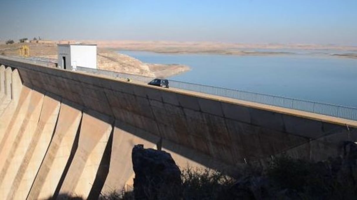 سد المسيرة بين سنوات الجفاف واليوم (صورة يوم 29 نونبر2022 )