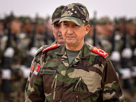 Le général de corps d’armée, Mohammed Berrid, inspecteur général des FAR et Commandant la Zone Sud.