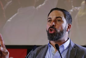 Santiago Abascal, président du parti d’extrême-droite espagnol Vox.