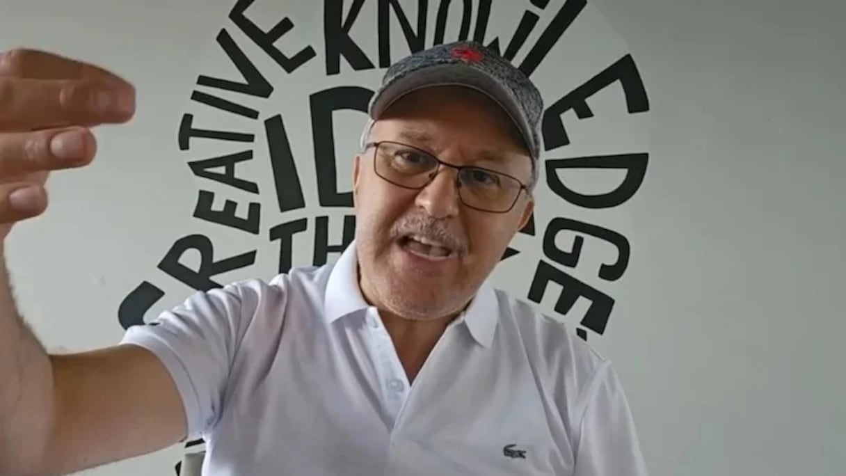 Hicham Jerando, agitateur et influenceur d'origine marocaine résidant au Canada.