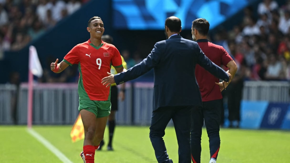 Soufiane Rahimi avec Tarik Sektioui.