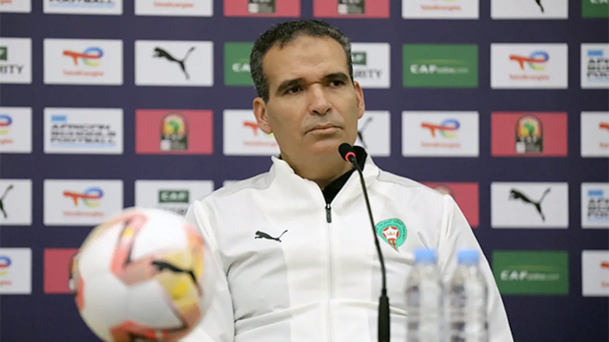Hicham Dguig, sélectionneur de l'équipe nationale de futsal.