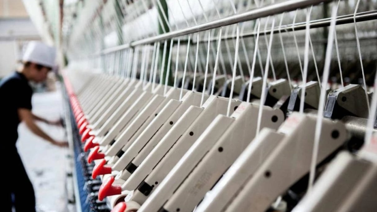 Une usine textile.