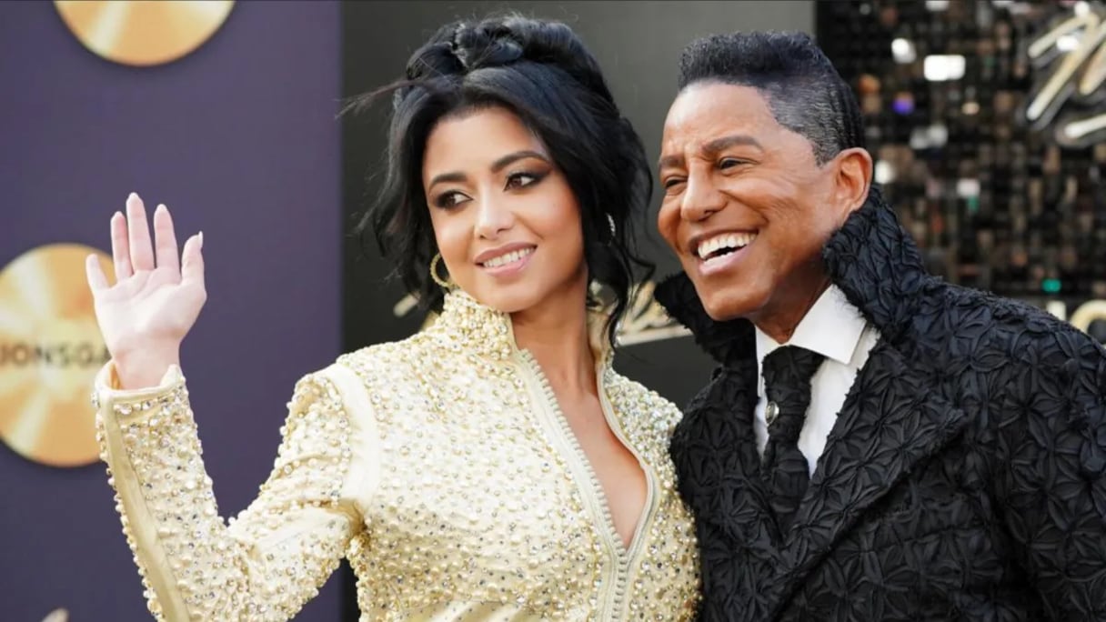 Maday Velasquez, en caftan marocain, signé Romeo.