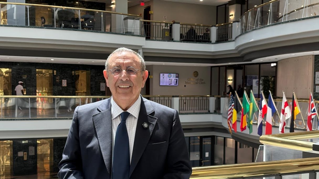 L'ambassadeur du Maroc aux Etats-Unis, Youssef Amrani, à Atlanta.