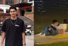 Le 6 avril, Ayoub Fadil a sauvé une femme de la noyade, dans la ville de Hangzhou, située dans la province du Zejiang, en Chine.