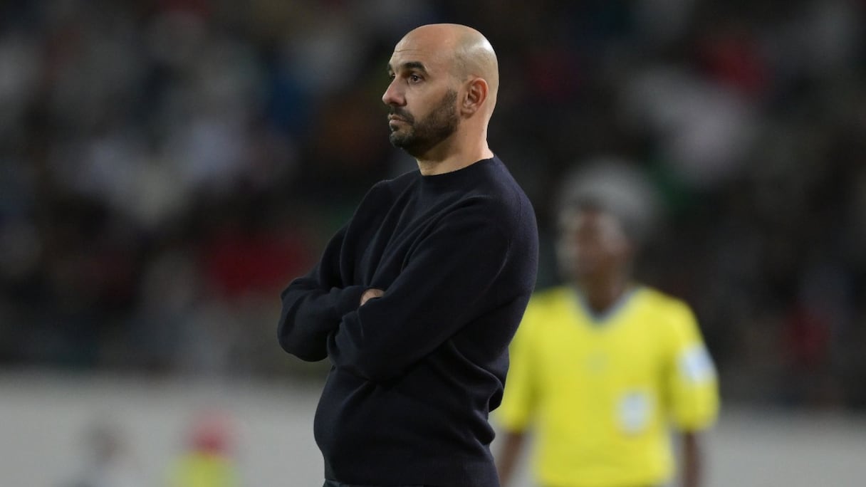 Walid Regragui, sélectionneur des Lions de l'Atlas