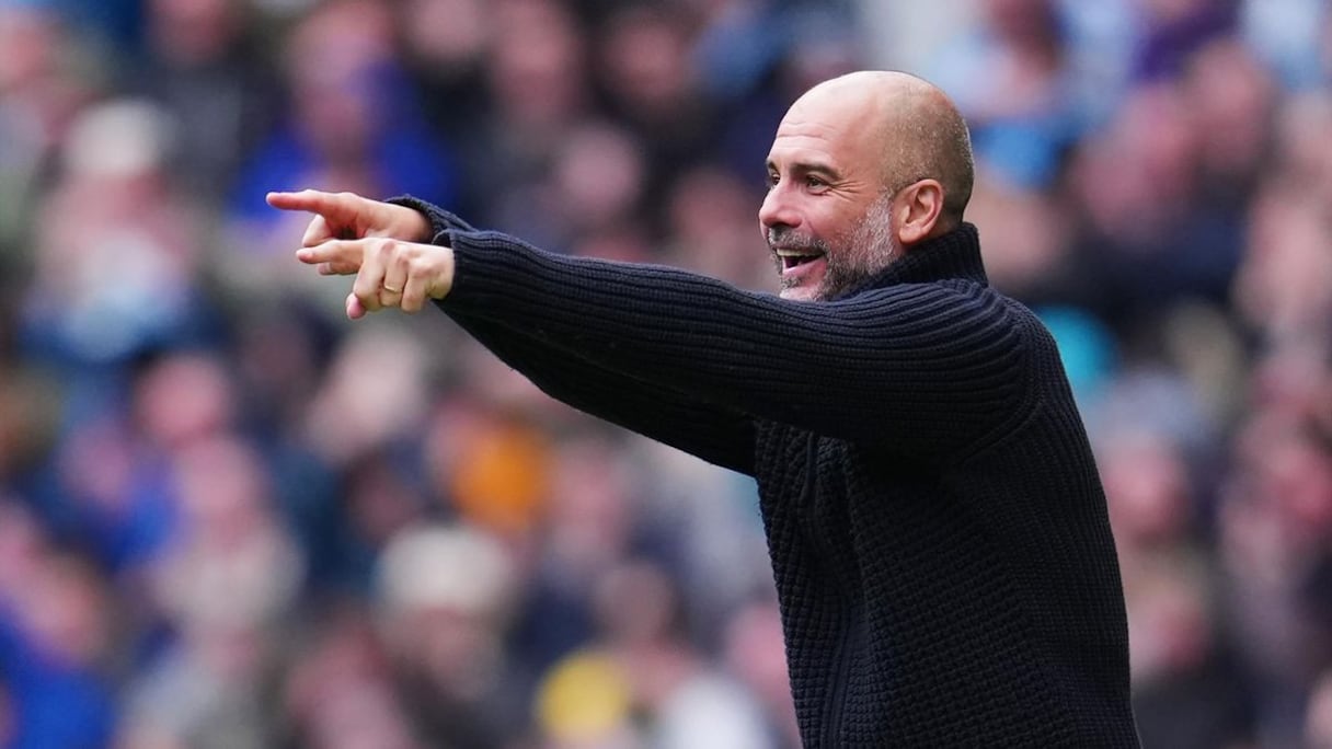 Pep Guardiola, entraineur de Manchester City.