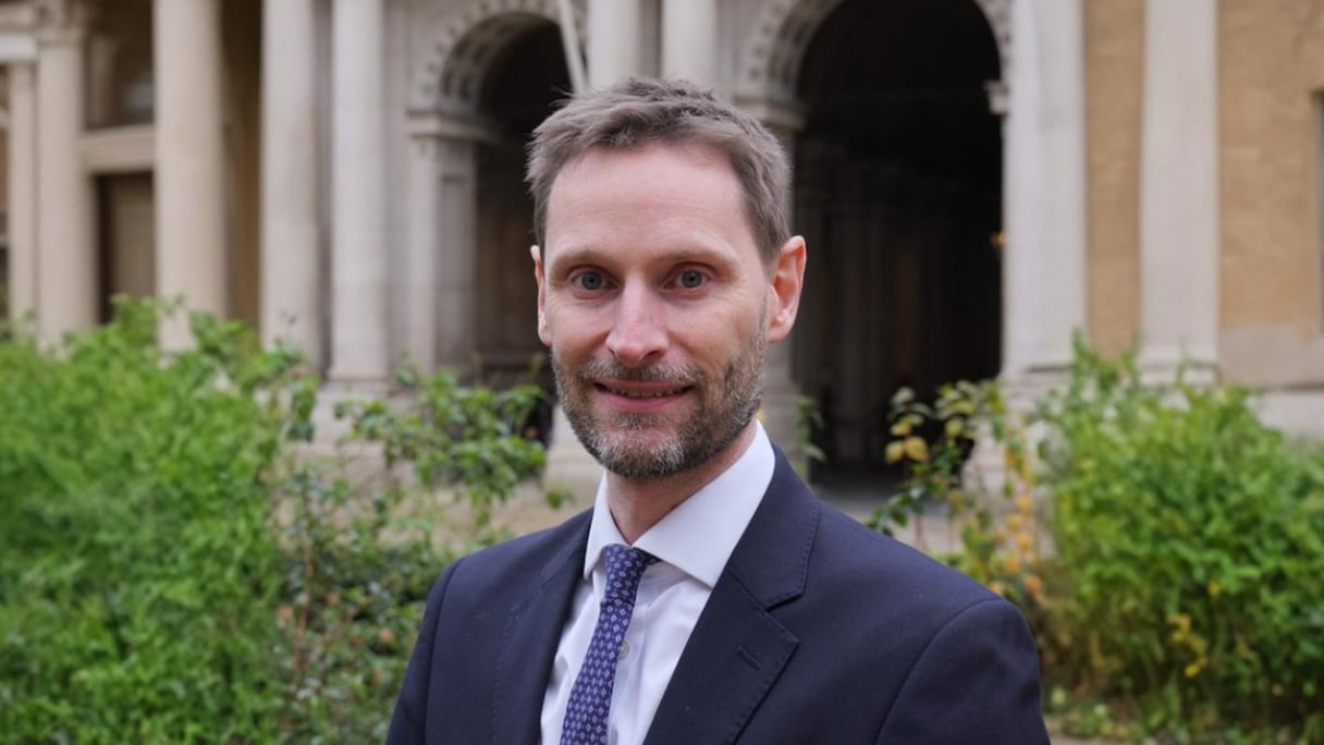 Alex Pinfield, nouvel ambassadeur du Royaume-Uni au Maroc.