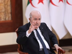 Le président algérien Abdelmadjid Tebboune.