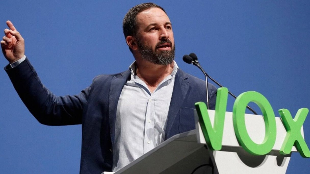 Santiago Abascal, président du parti Vox.