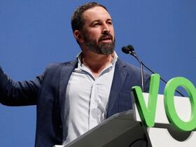 Santiago Abascal, président du parti Vox.