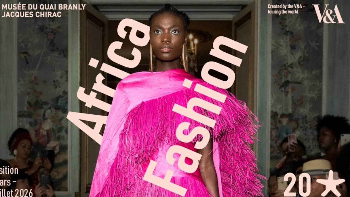 L'exposition "Africa Fashion" se tient au musée du Quai Branly à Paris, du 31 mars au 12 juillet 2026.