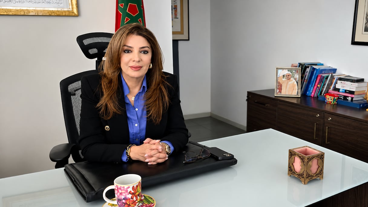 Farida Loudaya, ambassadrice du Maroc en Colombie.