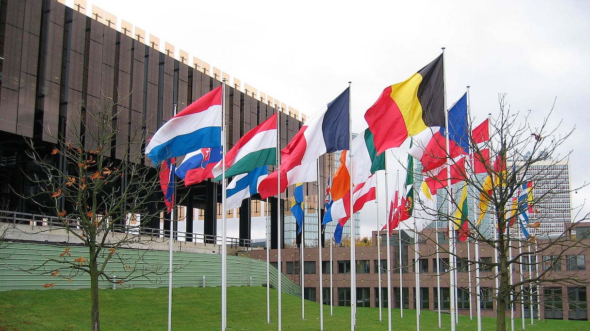 Bâtiments de la Cour de justice de l'Union européenne à Kirchberg, au Luxembourg.