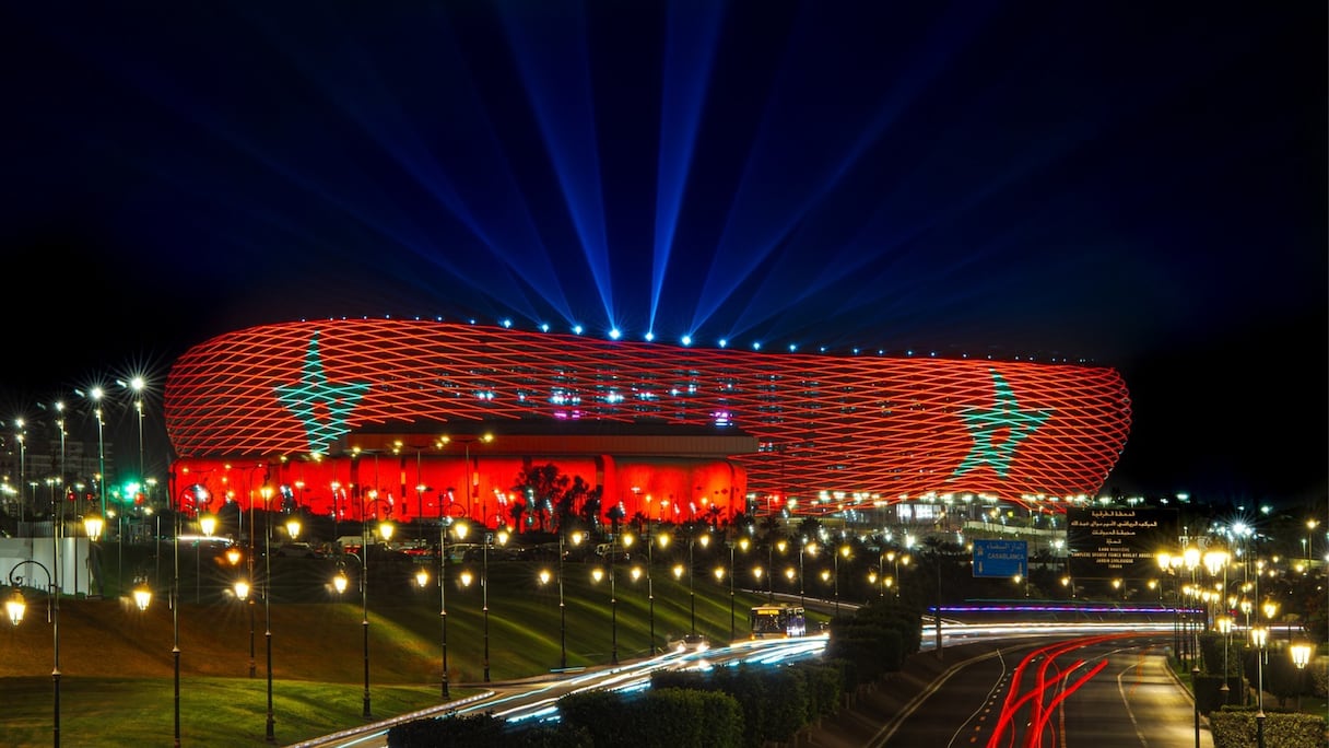 Stade Moulay Abdellah à Rabat.