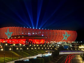 Stade Moulay Abdellah à Rabat.