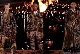 Le défilé Dior à Marrakech.