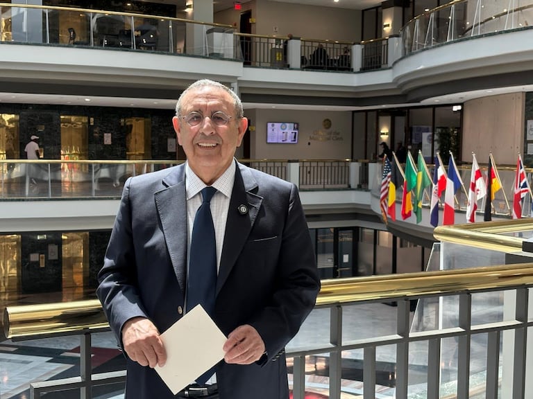 L'ambassadeur du Maroc aux Etats-Unis, Youssef Amrani, à Atlanta.