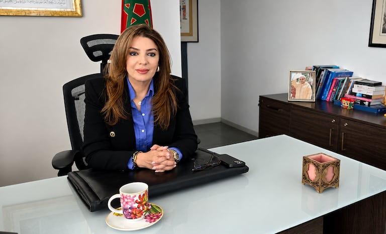 Farida Loudaya, ambassadrice du Maroc en Colombie.