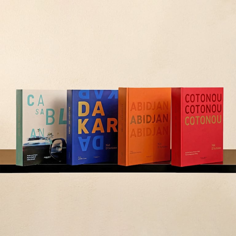 La collection "Nid d'artistes", chez Malika Editions.